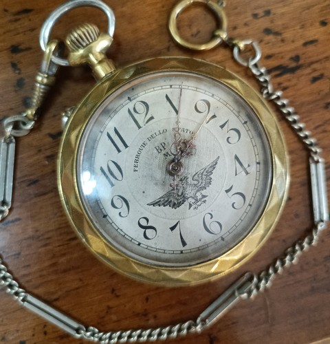 Pocket watch ferrovie dello - ferrovie,