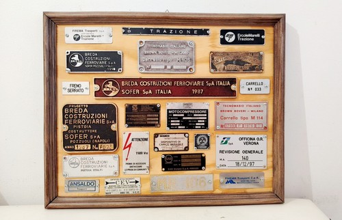 Quadro collezione targhe - quadro/collezione,