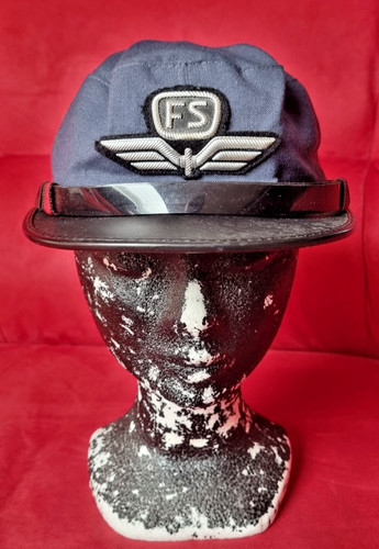 Cappello ferroviere vintage - fs,
