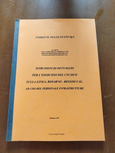 Manuale ferrovie dello stato - manuale,