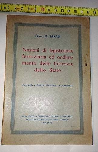 1938 ordinamento ferrovie - fs,